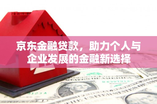 南长京东金融贷款，助力个人与企业发展的金融新选择