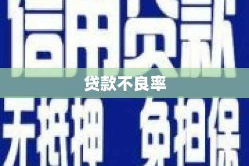 南长贷款不良率