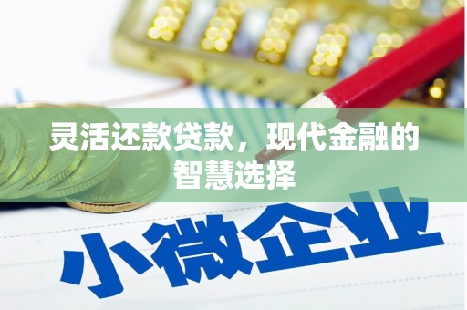 南长灵活还款贷款，现代金融的智慧选择