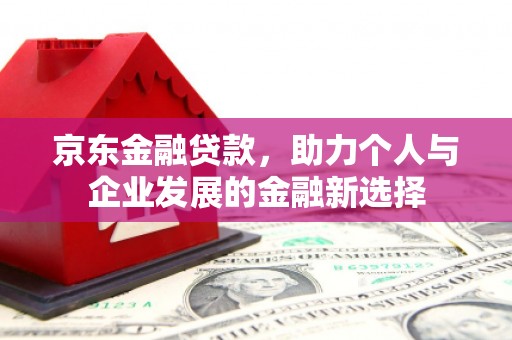 南长京东金融贷款，助力个人与企业发展的金融新选择