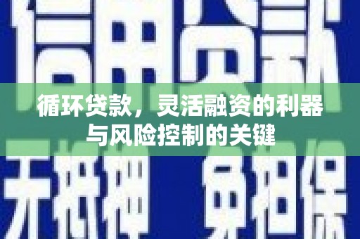 南长循环贷款，灵活融资的利器与风险控制的关键