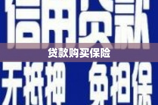 南长贷款购买保险