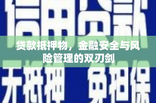 南长贷款抵押物，金融安全与风险管理的双刃剑